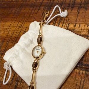 Elegant Gold Nine West Women's Watch